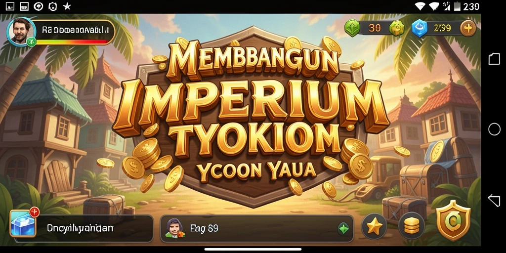 Tampilan gameplay <strong>2739</strong> menampilkan pemain membangun bisnis dengan strategi.