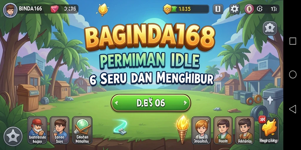 Tampilan menarik dari gameplay BAGINDA168 dengan karakter yang beragam.