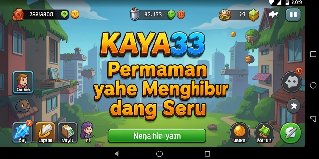 Tampilan menarik gameplay KAYA33 dalam mode Idle.