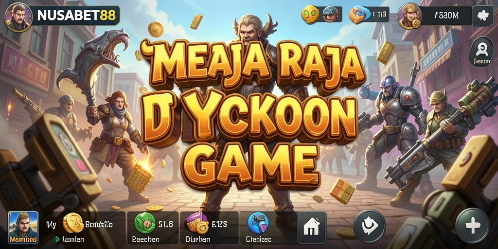 Screenshot gameplay NUSABET88 yang menunjukkan aktivitas bisnis menyenangkan.