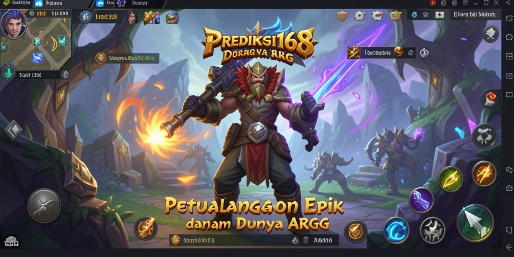 Tampilan gameplay PREDIKSI168 yang seru dalam dunia ARPG.