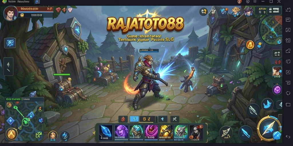 Gameplay menegangkan di RAJATOTO88 dengan pertempuran strategis.