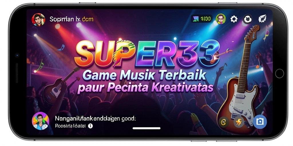Tampilan menyenangkan dari gameplay <strong>SUPER33</strong> yang interaktif dan penuh warna.